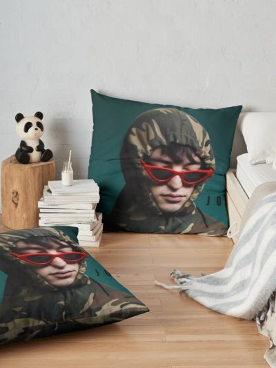 Joji | Hoodie Throw Pillow Official Joji Merch