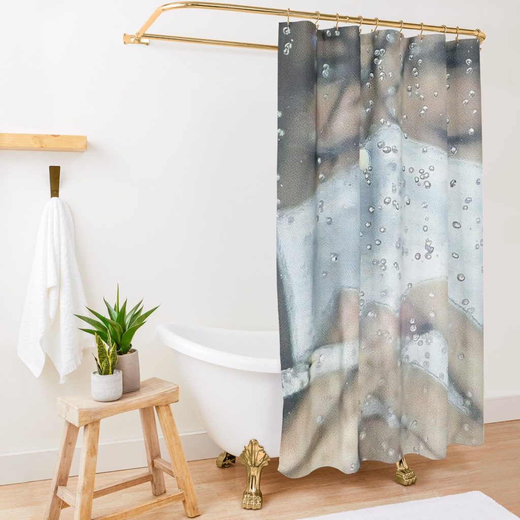 Joji | Smoke In Water Shower Curtain Official Joji Merch