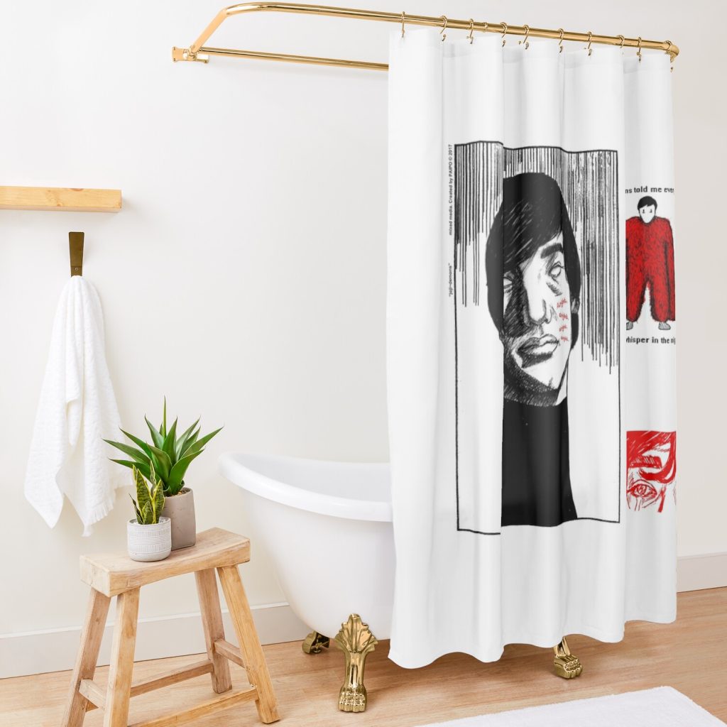 Shower Curtain Official Joji Merch