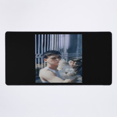 Joji | White Flowers Mouse Pad Official Cow Anime Merch