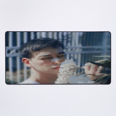 Joji | White Flowers Mouse Pad Official Cow Anime Merch